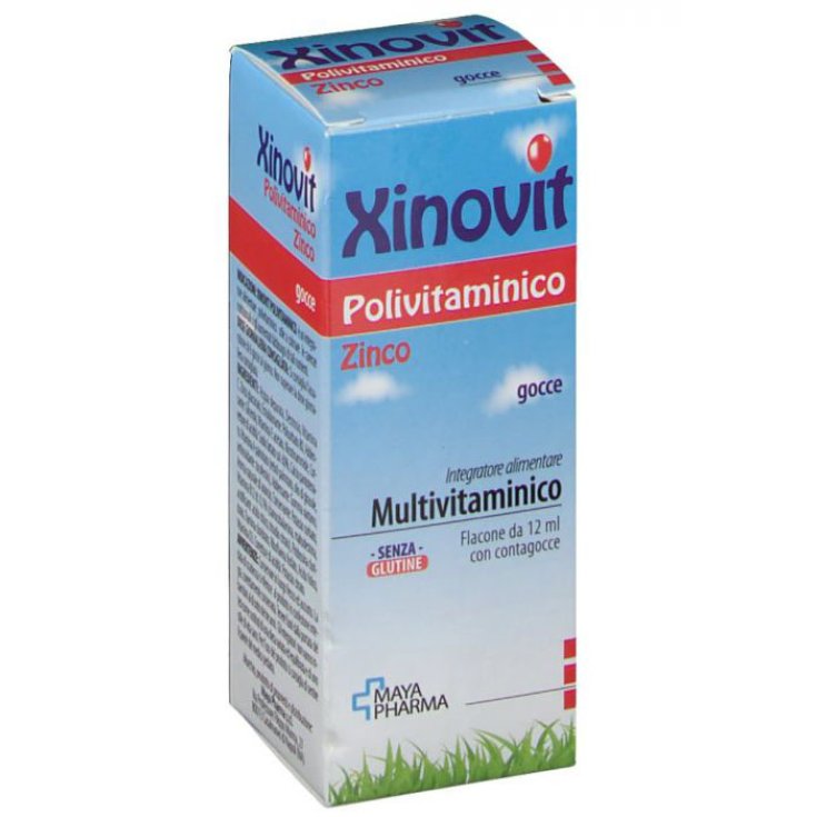 Xinovit Polivitaminico Gocce Zinco Maya Pharma 12ml