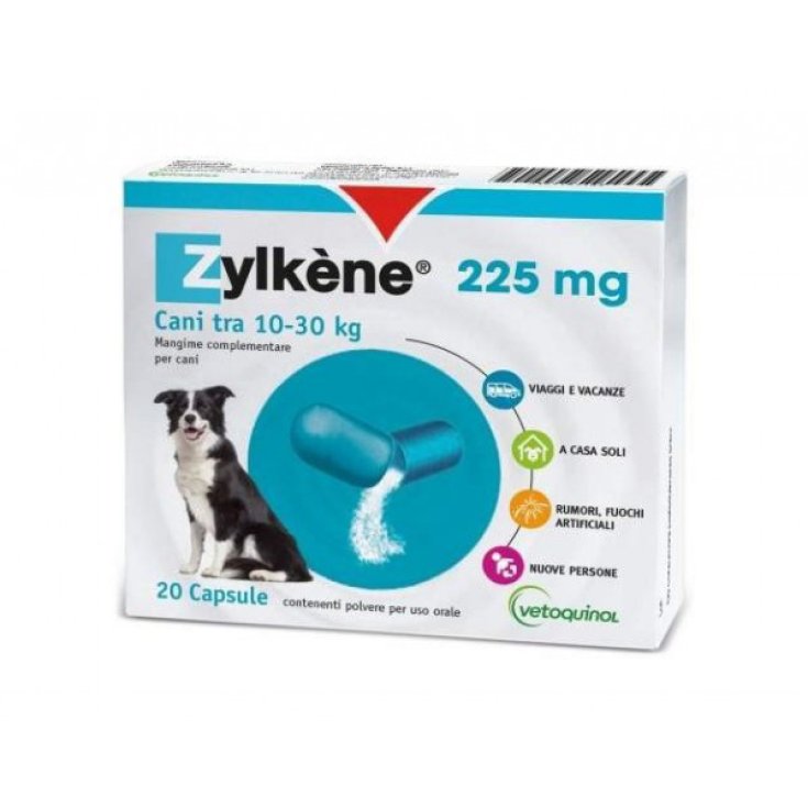 Zylkene® Cani (10-15Kg) Vétoquinol 20 Compresse 225mg
