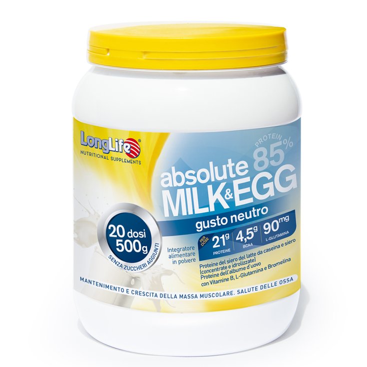 Absolute Milk & Egg 85% Gusto Neutro Long-Life 500g