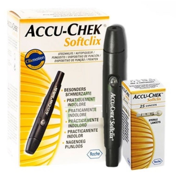 Accu-Chek® Softclix Pungidito + Lancette Roche 