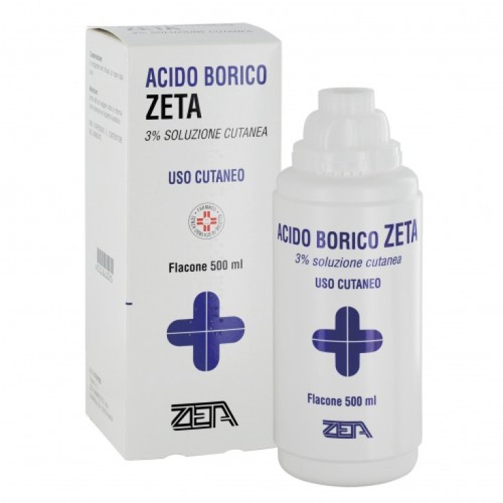 Acido Borico Zeta 3% Zeta Farmaceutici 500ml