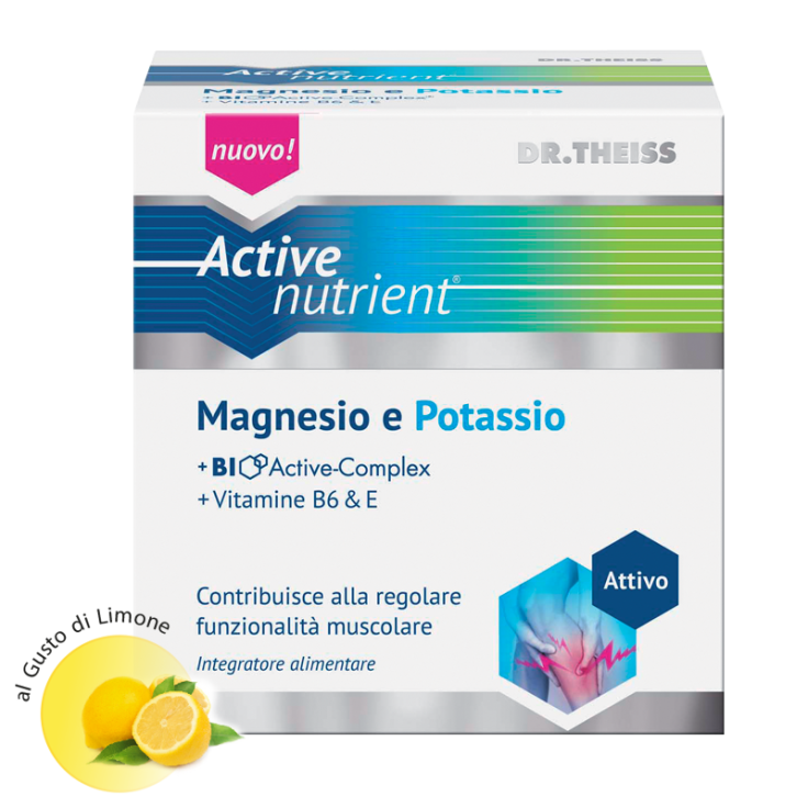 Active Nutrient  Magnesio E Potassio Dr. Theiss 20 Bustine