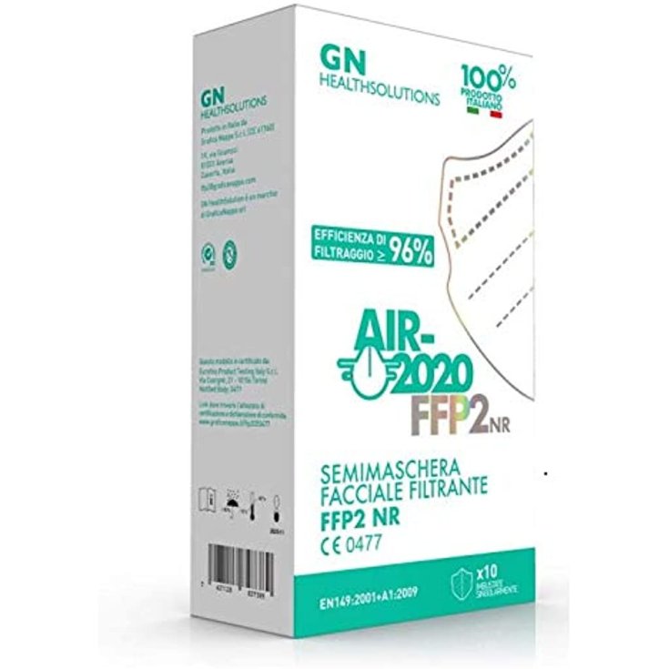 AIR-2020 FFP2 NR  GN-Healthsolution 10 Semimascherine
