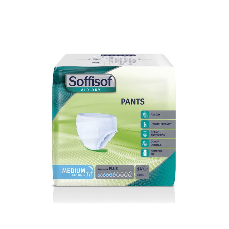 Air Dry Pants Plus Soffisof 14 Pezzi
