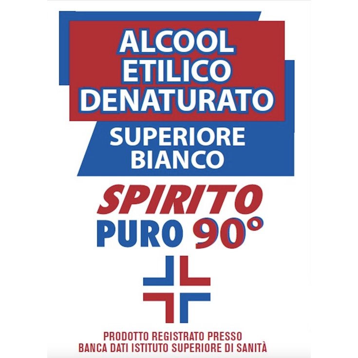 Alcool Etilico Denaturato Spirito Puro 90° 1lt