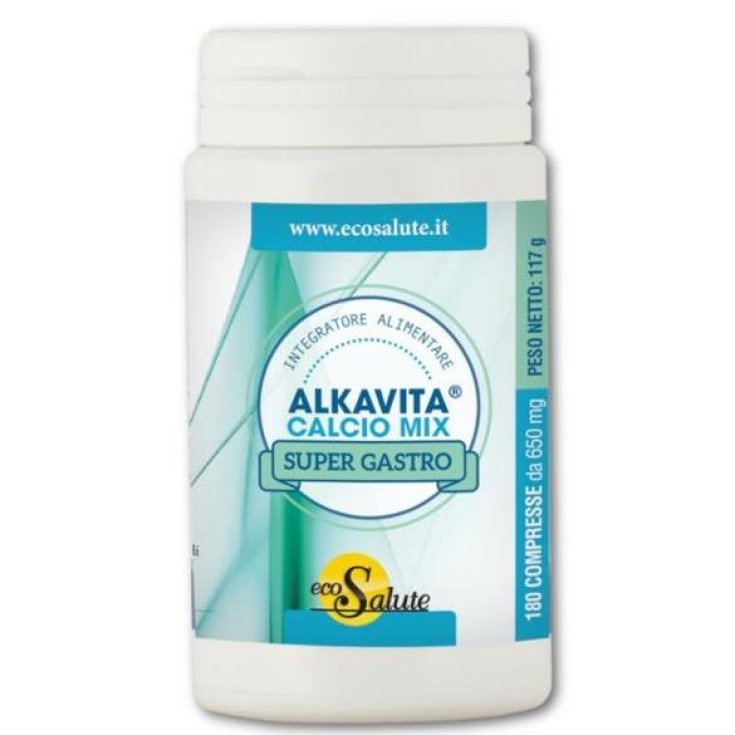 AlkaVita® Calcio Mix Super Gastro EcoSalute 180 Compresse