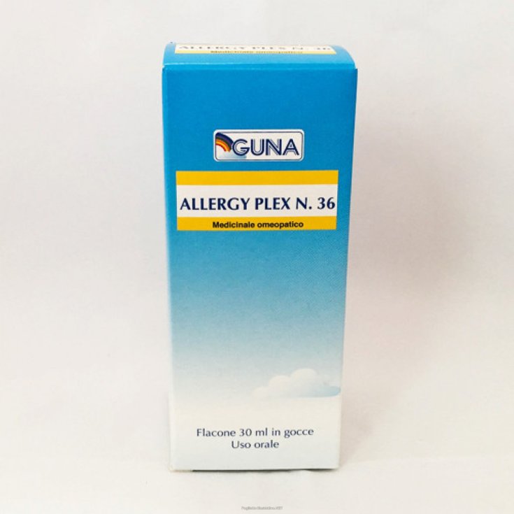 AllergyPlex 36 Drenanti Guna Gocce 30ml - Farmacia Loreto