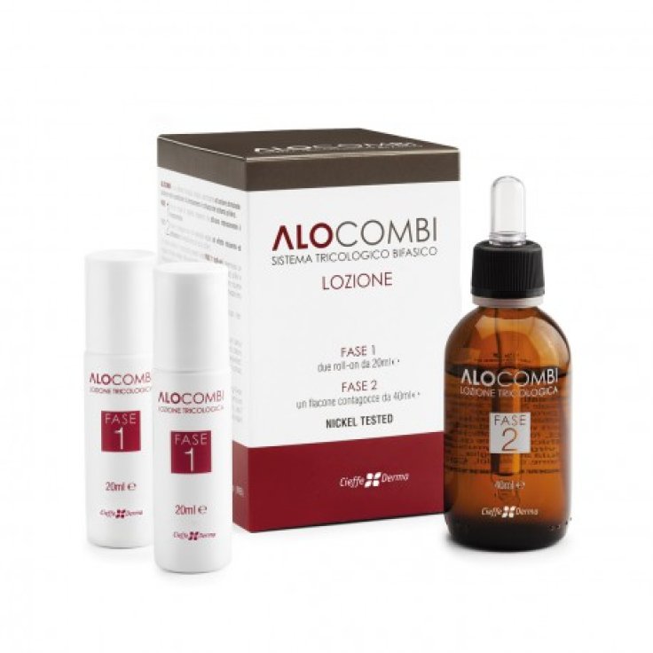 Alocombi Lozione Cieffe Derma 2 Roll/On 20ml + Flacone 40ml 