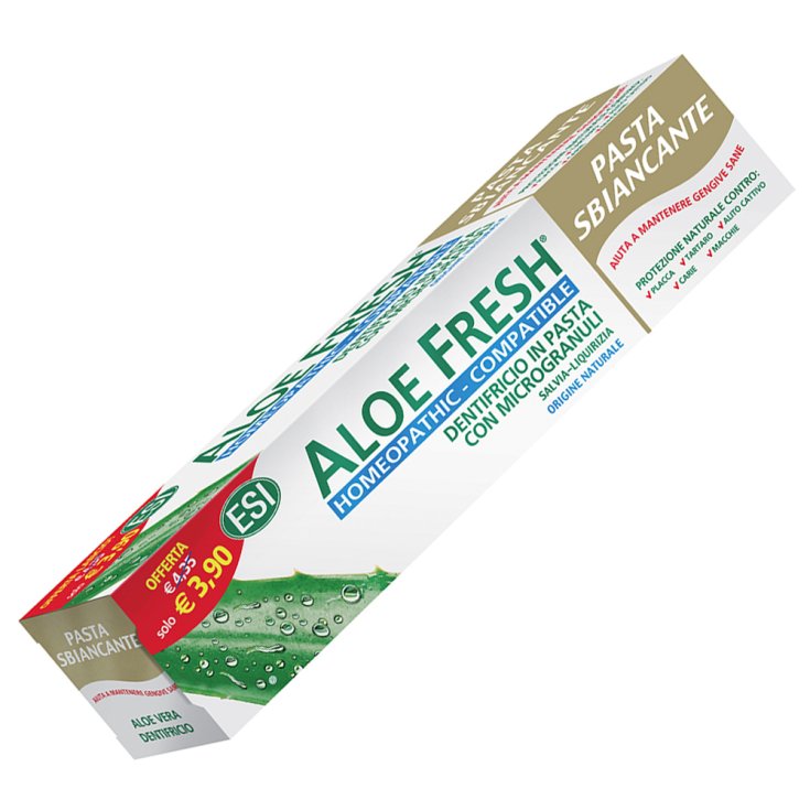 Aloe Fresh Pasta Sbiancante Esi 100ml
