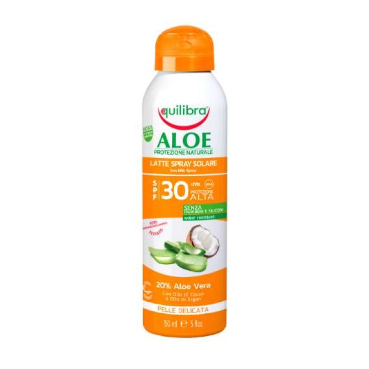 Aloe Latte Spray Solare Spf30 Equilibra® 150ml