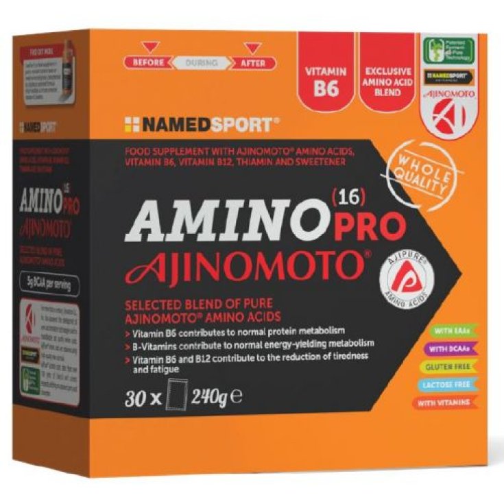 Amino 16 Pro Ajinomoto NamedSport 30 Bustine 