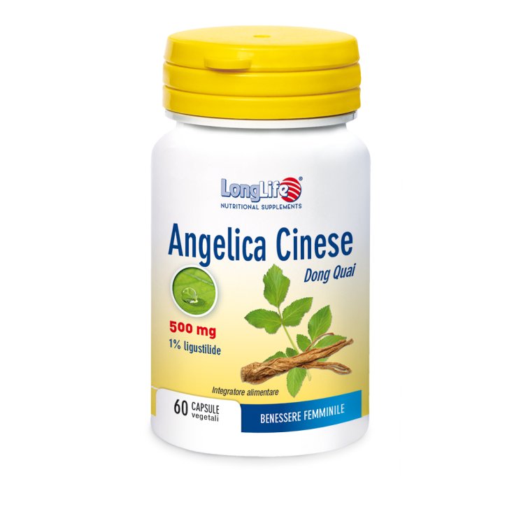 Angelica Cinese 500mg LongLife 60 Capsule
