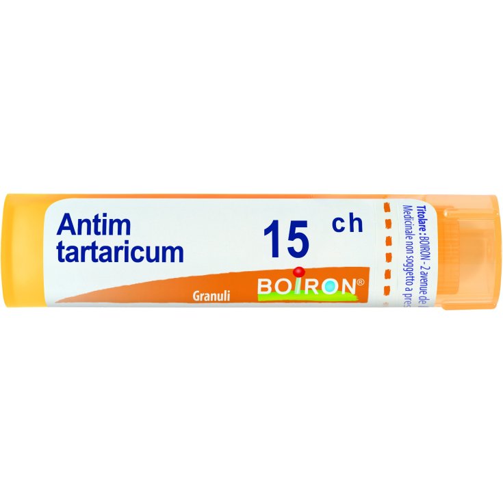 Antimonium Tartaricum 15ch Boiron 80 Granuli 4g