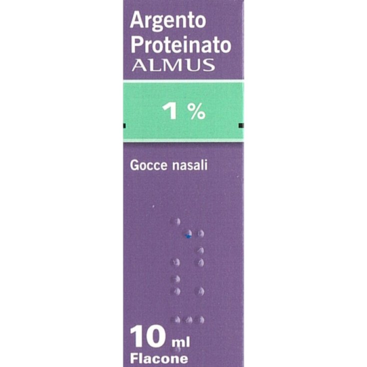 Argento Proteinato ALMUS 1% Gocce Nasali 10ml
