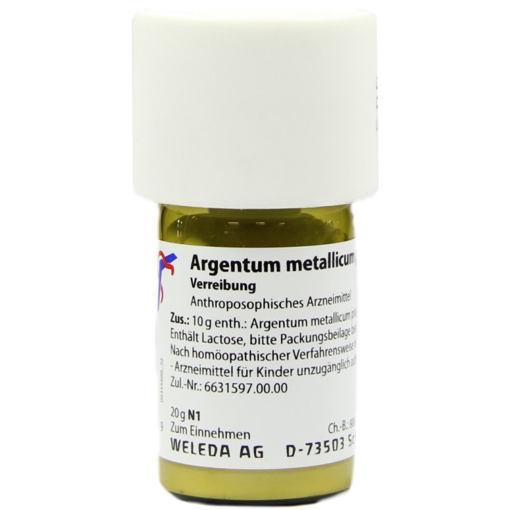 Argentum Metallicum Pr D20 Weleda 20g