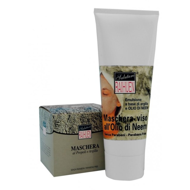 Argilneem Maschera Viso Abase Di Argilla E Olio Di Neem 250ml