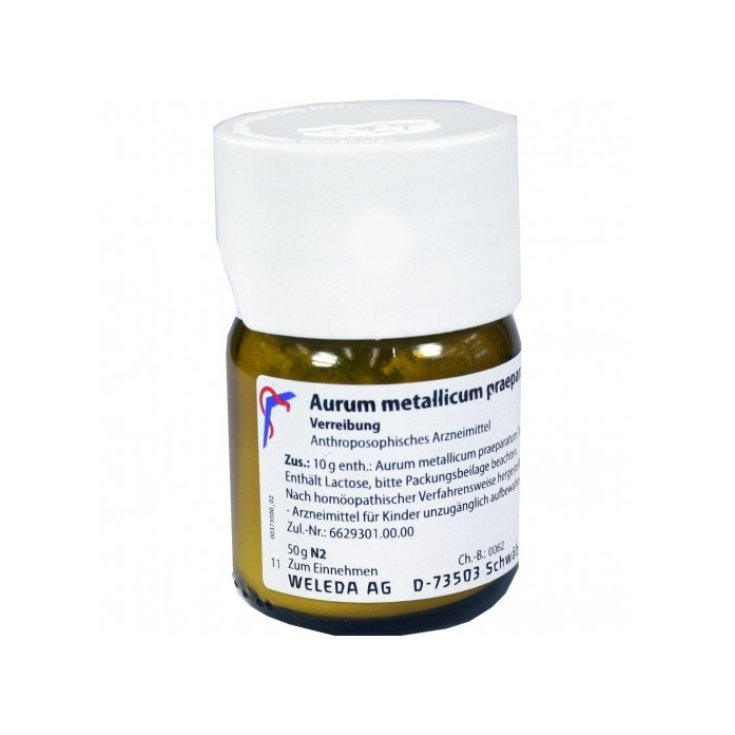 Aurum Metallicum Praeparatum D6 Weleda 50g