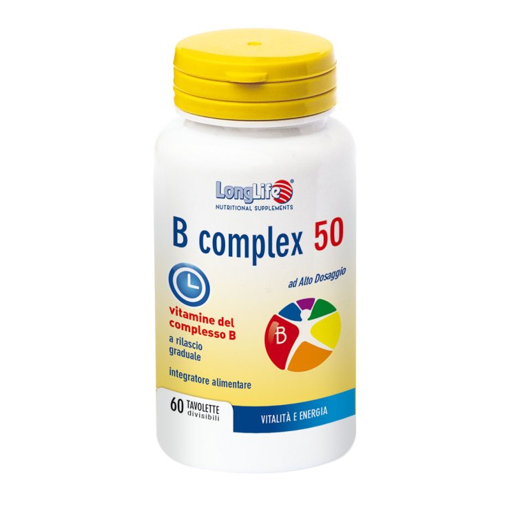 B Complex 50 t/r LongLife 60 Tavolette Divisibili