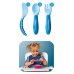Baby's Cutlery Blue Mam 1 Set
