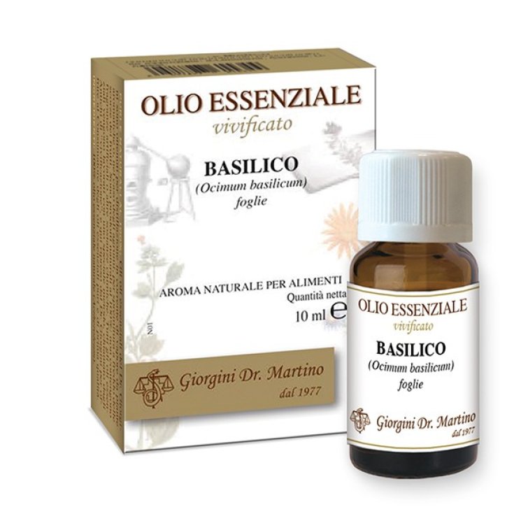 Basilico Olio Essenziale Vivificato Dr. Giorgini 10ml