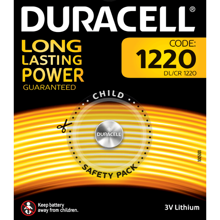 Batterie Specialistiche 1220 Duracell 10 Pezzi