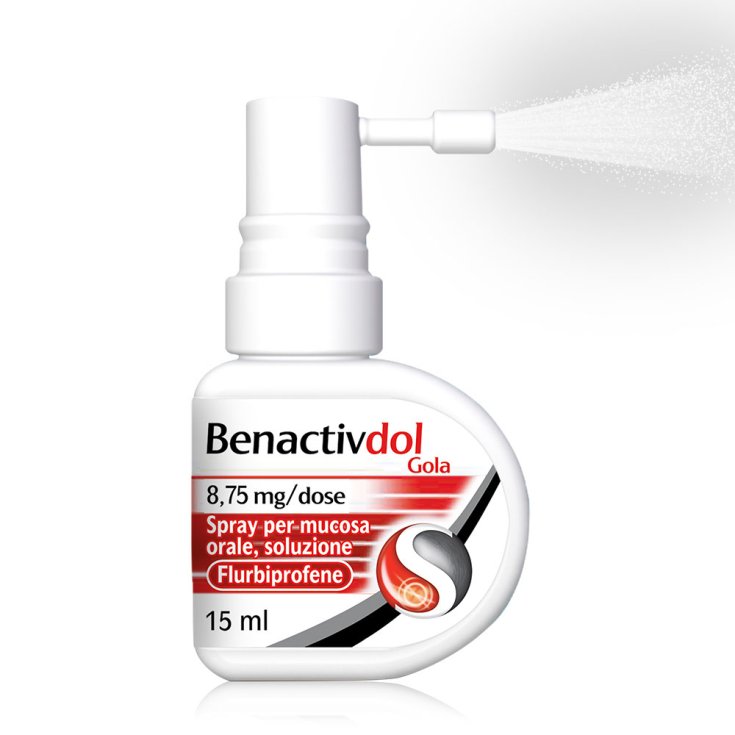 Benactivdol Throat 8.75mg Oral Mucosal Spray 15ml