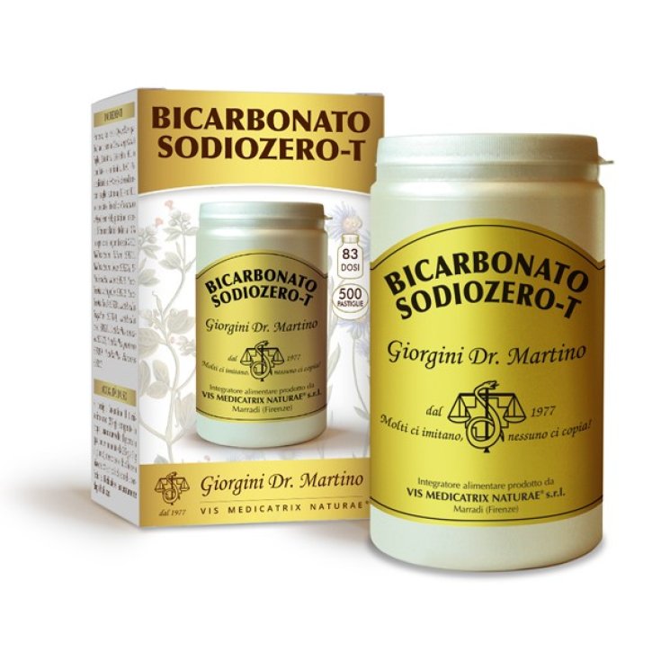Bicarbonato Sodiozero-T Dr. Giorgini 500 Pastiglie