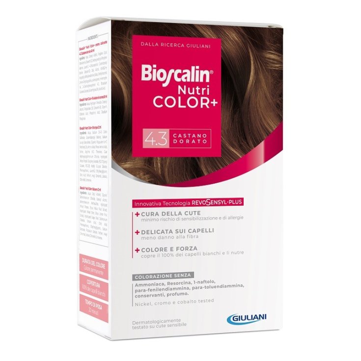 Bioscalin® NutriColor+ 4.3 Castano Dorato Giuliani 1 Kit