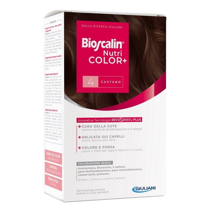 Bioscalin® NutriColor+ 4 Castano Giuliani 1 Kit