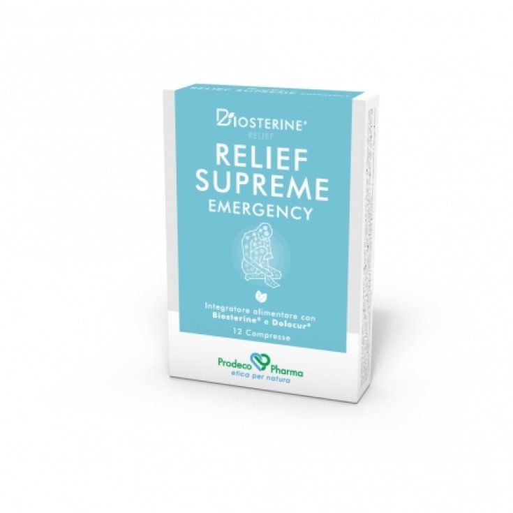Biosterine Relief Supreme Emergency Prodeco Pharma 12 Compresse