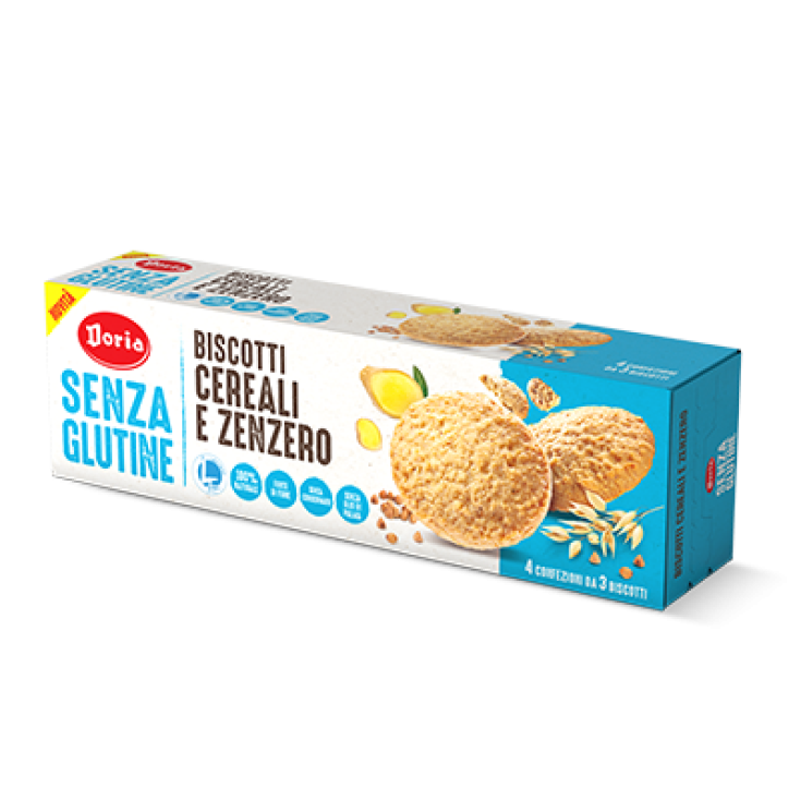 Biscotti Cereali E Zenzero Doria 4x37,5g