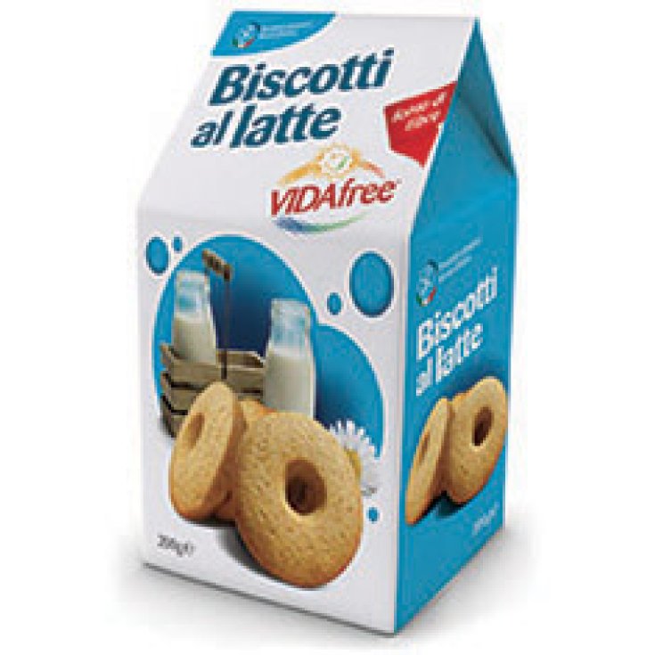 Vidafree Biscotti Al Latte Senza Glutine 200g