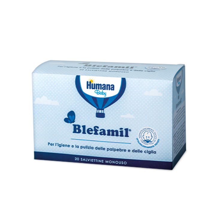 Blefamil Humana Baby 20 Salviettine Monouso 