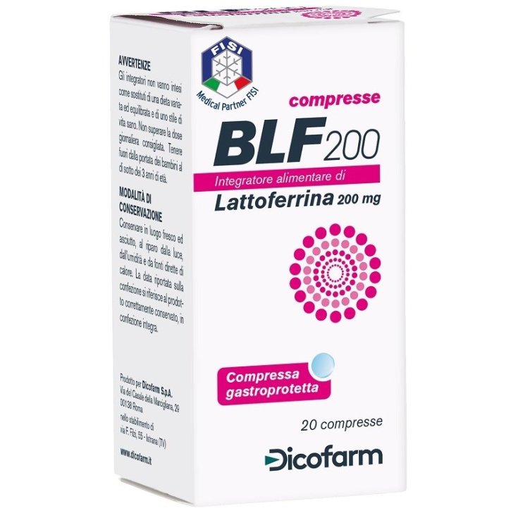 BLF 200 Dicofarm Lattoferrina 20 Compresse