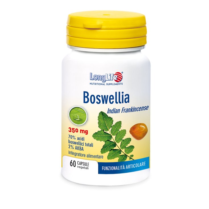 Boswellia 350mg LongLife 60 Capsule Vegetali