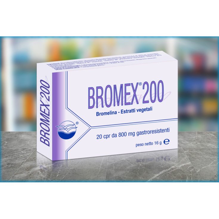 BROMEX 200 Farma Valens 20 Compresse