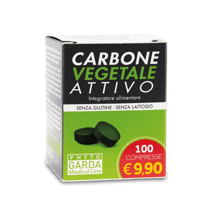 Carbone Vegetale Attivo Phyto Garda 100 Compresse