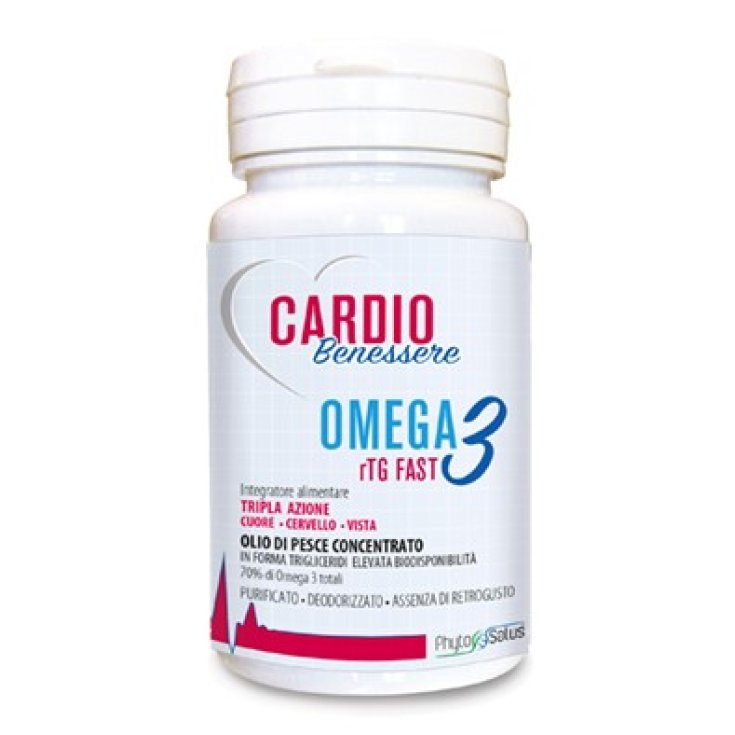 Cardio Benessere Omega 3 rTg Fast PhytoSalus 120 Perle