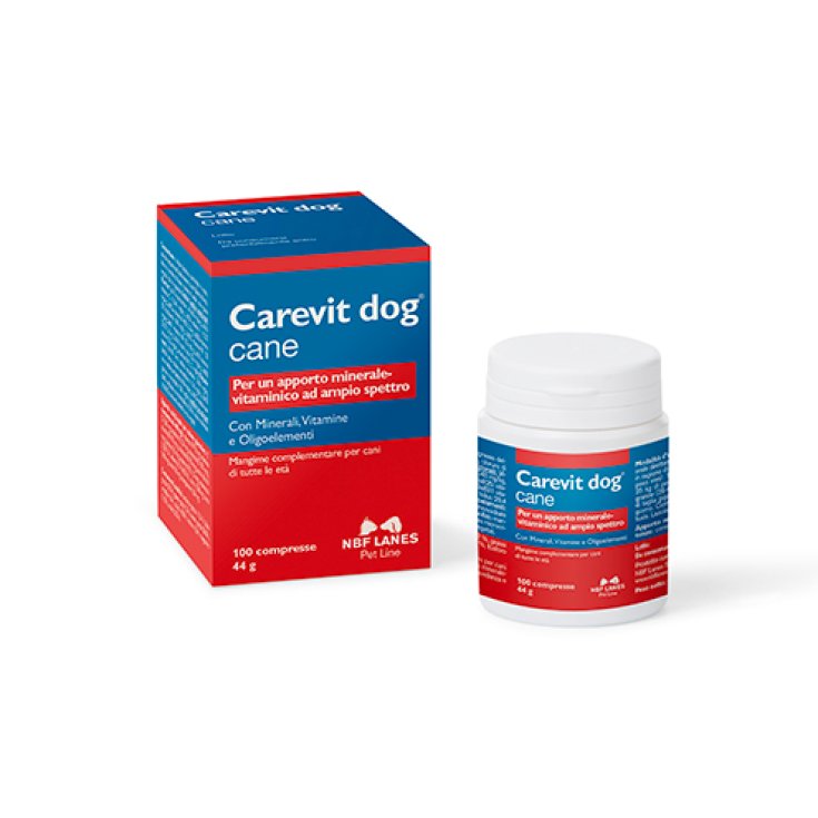 Carevit Dog® Cane NBF Lanes 100 Compresse 
