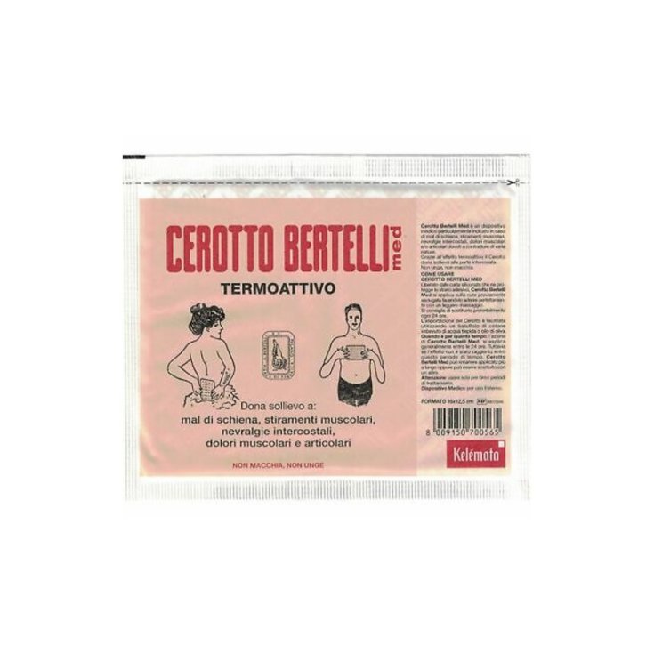 Cerotto Bertelli Med Kelemata 1 Pezzo