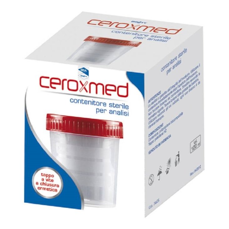 Ceroxmed Contenitore Sterile Per Analisi Urine IBSA 120ml