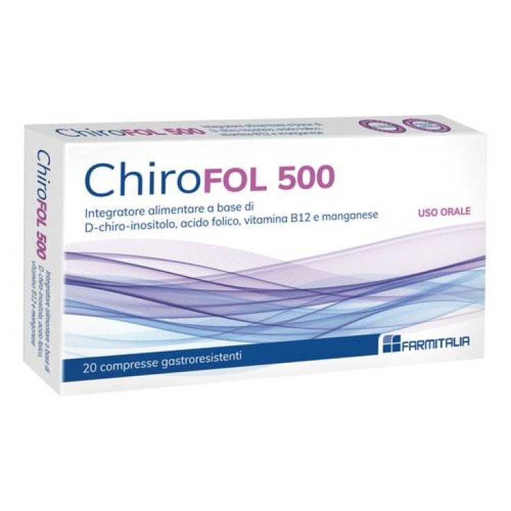 ChiroFOL 500 Farmitalia 20 Compresse Gastroresistenti