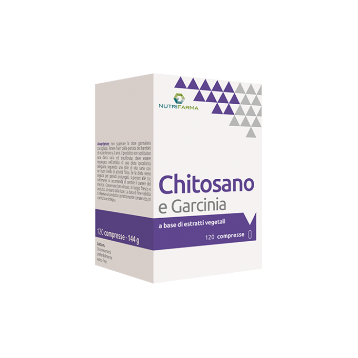 Chitosano e Garcinia NutriFarma by Aqua Viva 120 Compresse