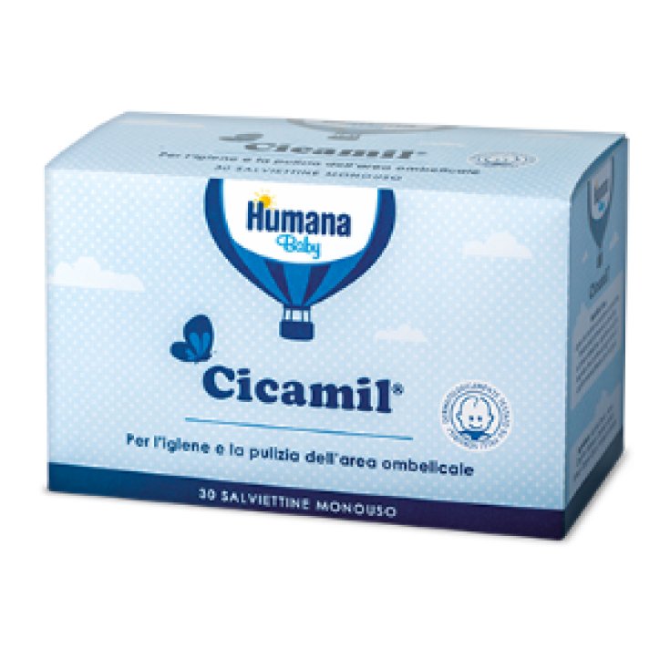 CicaMil Humana Baby 30 Salviettine Monouso