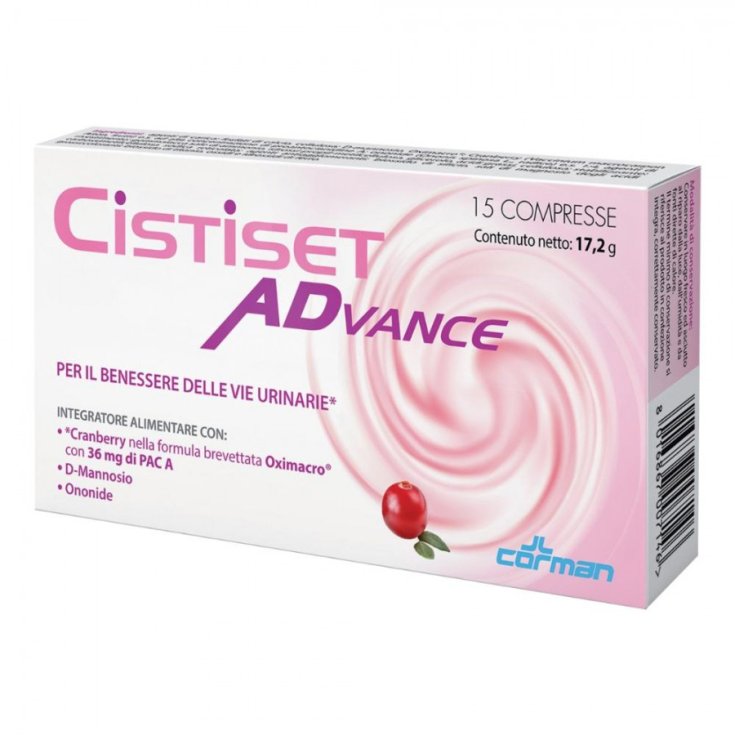 Cistiset Advance Corman 15 Tablets
