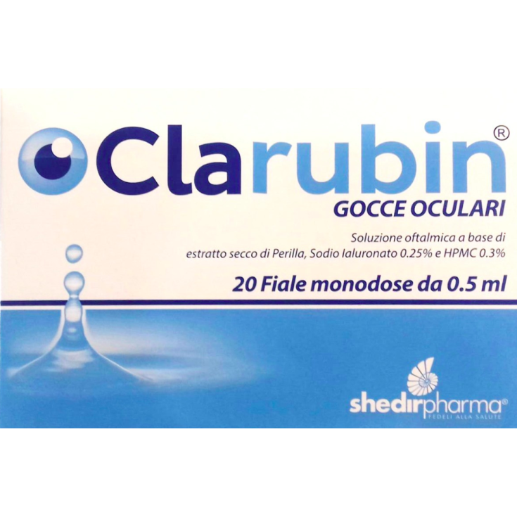 Clarubin Gocce Oculari ShedirPharma 20 Fiale Monodose