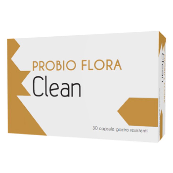 Clean Probio Flora 30 Capsule Gastroresistenti