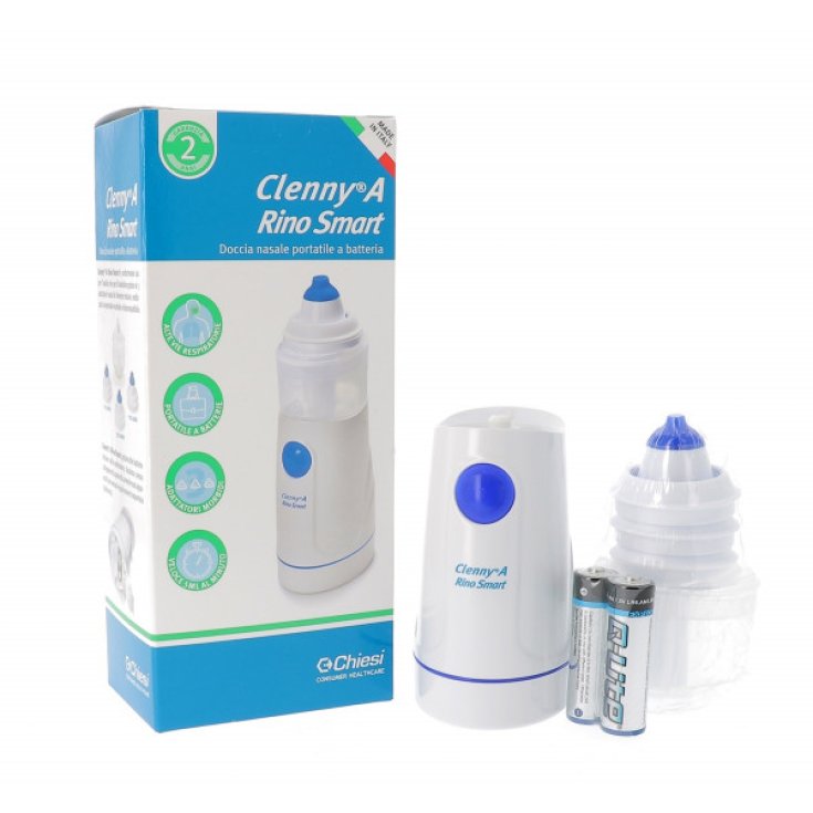 Clenny® A Rino Smart Chiesi 1 Doccia Nasale Portatile