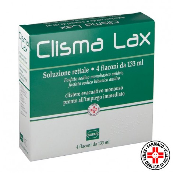 ClismaLax Sofar 4 Flaconi Da 133ml