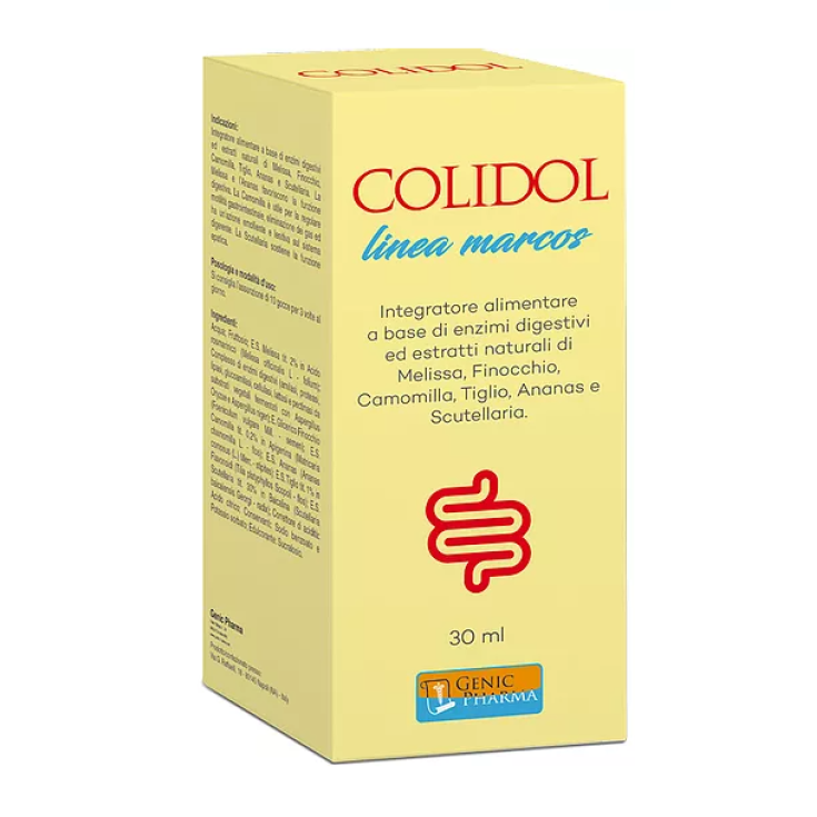 Colidol Linea Marcos Genic Pharma Gocce 30ml